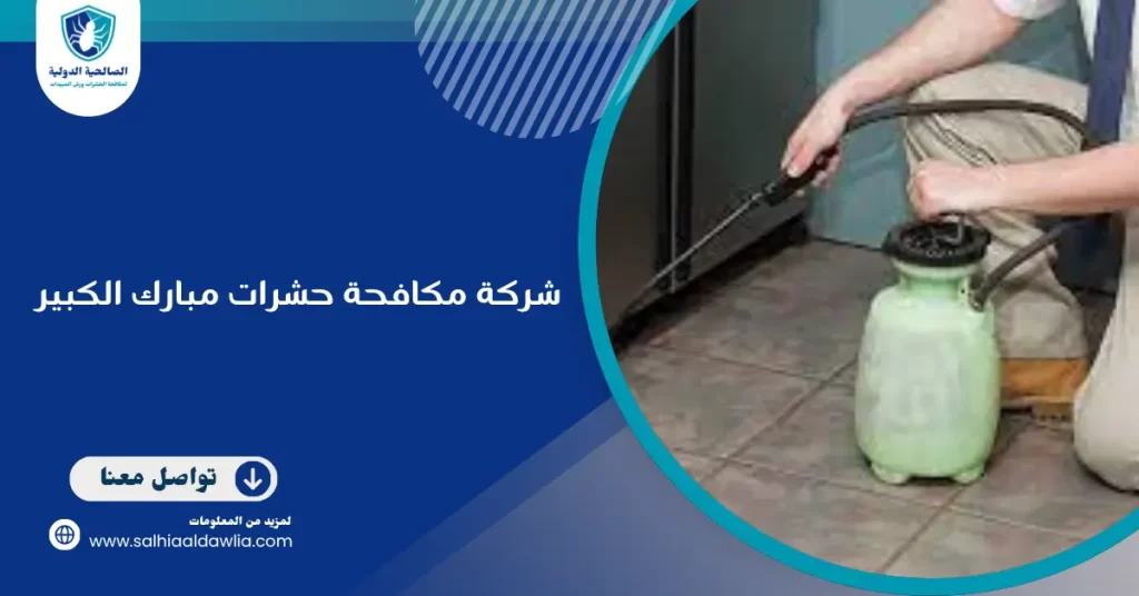 شركة مكافحة حشرات مبارك الكبير