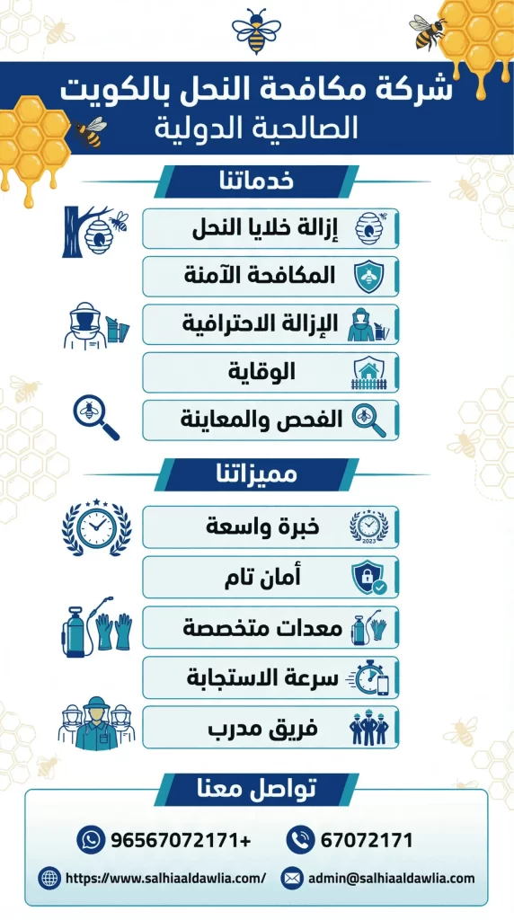 شركة مكافحة النحل بالكويت